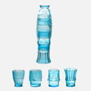 Koi Fish Stackable Glass Cup Set-Letifly Lights and Decor