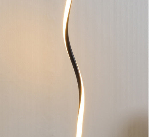 Lady Curve LED Floor Lamp-Letifly Lights and Decor