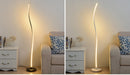Lady Curve LED Floor Lamp-Letifly Lights and Decor