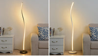 Lady Curve LED Floor Lamp-Letifly Lights and Decor