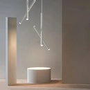 LED ceiling light adjustable dual spotlight modern matte metal