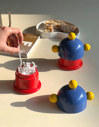 Leggo Bauhaus Contrast Storage Jar-Letifly Lights and Decor