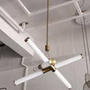 Light Pipe Minimalist LED Chandelier