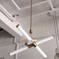 Light Pipe Minimalist LED Chandelier