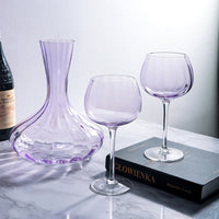 Lilac Wine Luxury Glass & Decanter Set
