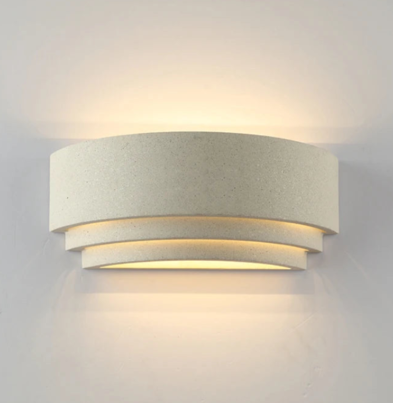 Lume Stone Waterproof LED Wall Sconce-Letifly Lights and Decor