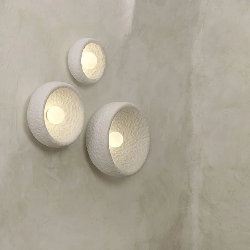 Lunar Textured Wall Sconce Set