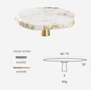 Luxe White Turquoise Stone Knob & Pull-Letifly Lights and Decor