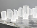 Luxury Glass Chess / Tic Tac Toe Board Set