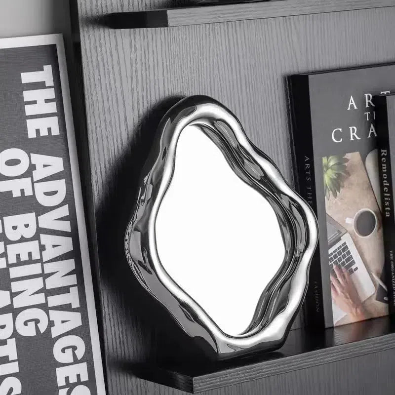 Luxury Irregular Desk Mirror-Letifly Lights and Decor