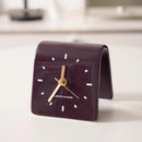 handmade ceramic desk clock minimalist needle clock