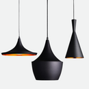 Mika Black Ceiling Pendant - Final Sale-Letifly Lights and Decor