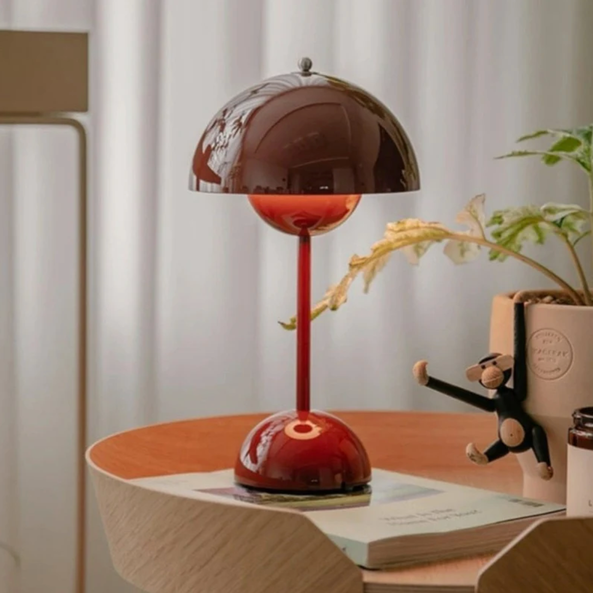 Mini Flowerpot Cordless Table Lamp With Touch Sensor-Letifly Lights and Decor