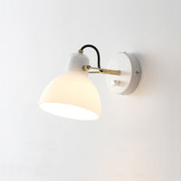Misty Modern Glass LED Wall Light