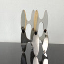 Acrylic Mirror Geometric Ornaments