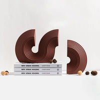 Modern Arch Bookend Crafts Nordic Style Creative Arch Bookends Art Decorations Table Accessories