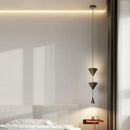 geometric double cone pendant lamp modern look elegant contemporary pendant light