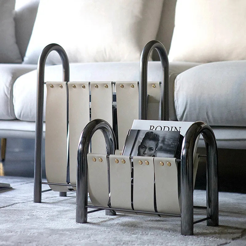 Modern Luxury Metal Leather Magazine Rank