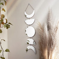 Moon Phase Mirror Wall Accent
