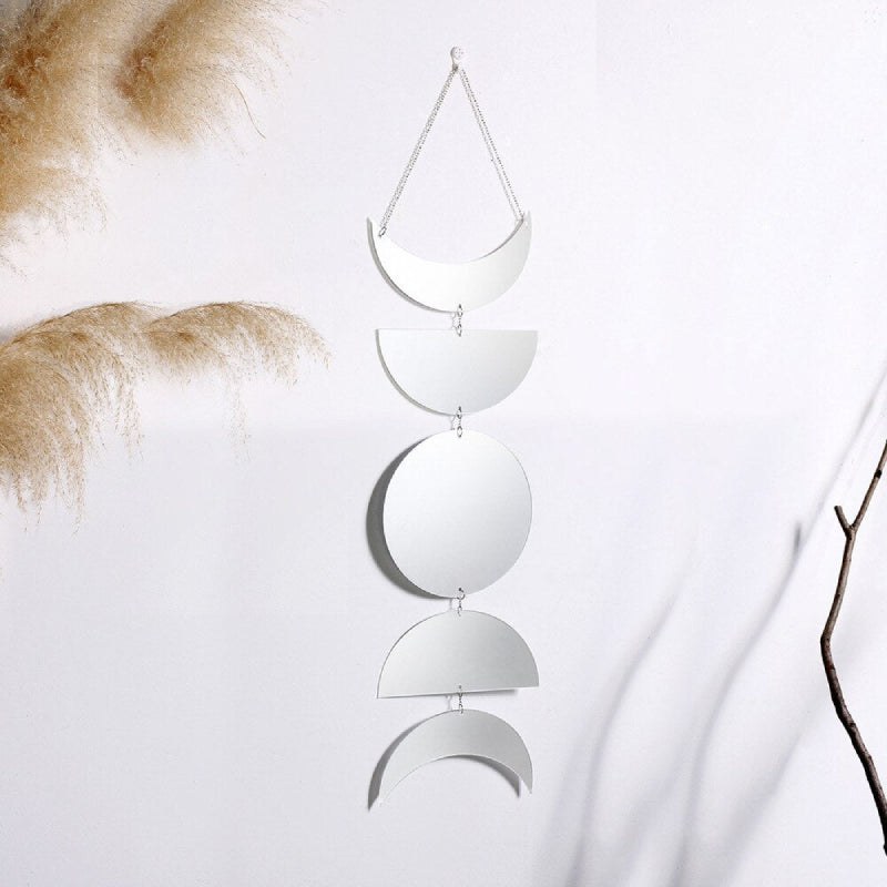 Moon Phase Mirror Wall Accent
