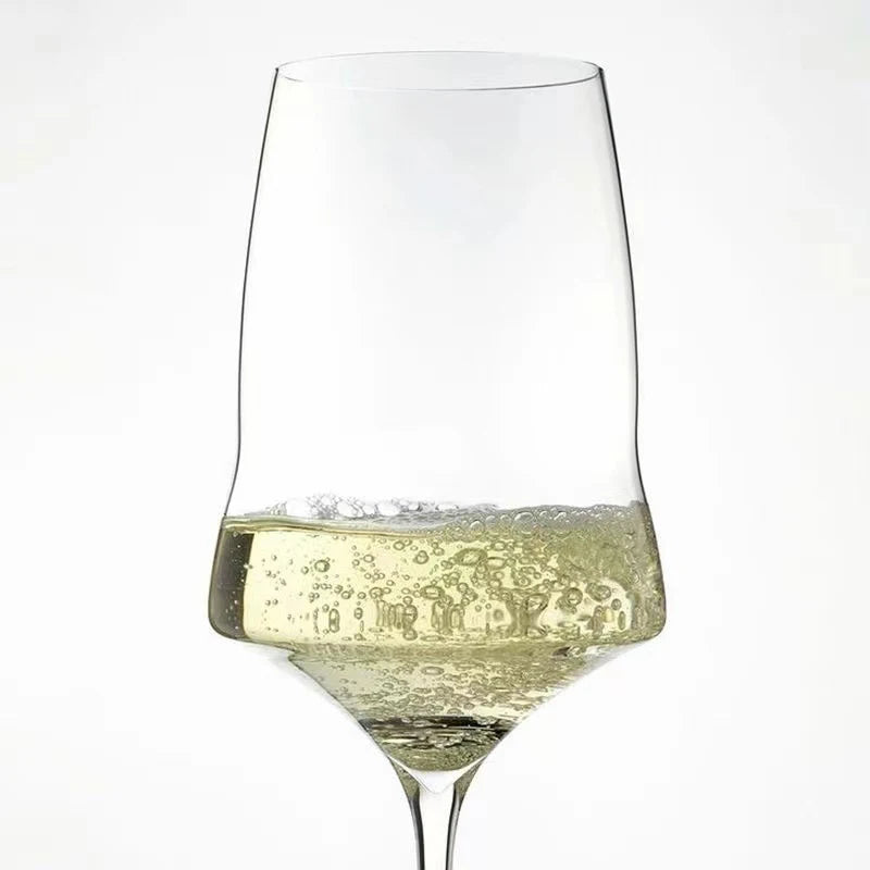 Mouth Blown Crystal Wine Glass Set-Letifly Lights and Decor