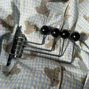 Iron wall hook rack space-saving durable stylish organizer