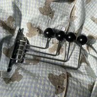 Iron wall hook rack space-saving durable stylish organizer