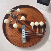 Iron wall hook rack space-saving durable stylish organizer