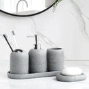 Naya Stone Bathroom Accessories Set-Letifly Lights and Decor
