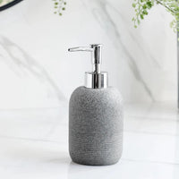 Stone  luxury 5 piece bathroom accessory set