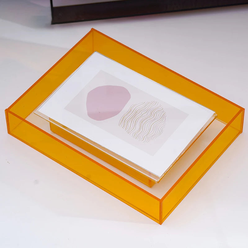 Neon Dreams Acrylic Picture Frame-Letifly Lights and Decor