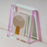 Neon Dreams Acrylic Picture Frame-Letifly Lights and Decor