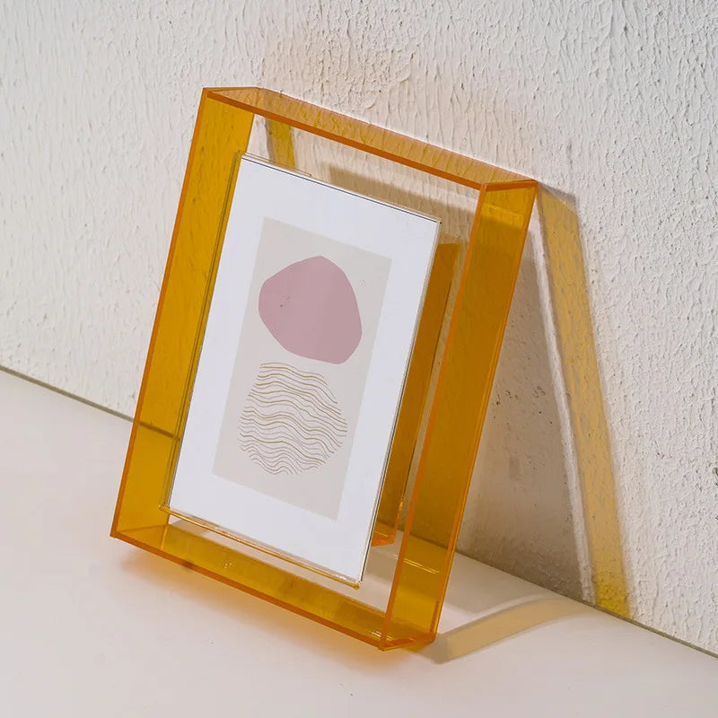 Neon Dreams Acrylic Picture Frame-Letifly Lights and Decor