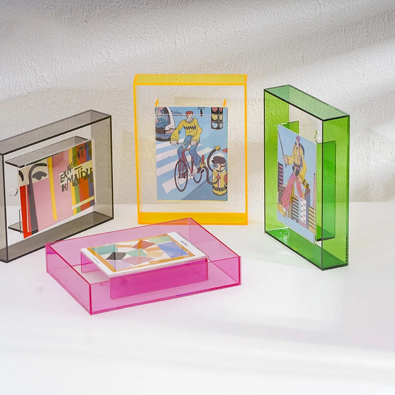 Neon Dreams Acrylic Picture Frame-Letifly Lights and Decor