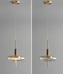nordic loft glass pendant lamp industrial loft lamp glass cylinder lamp 
