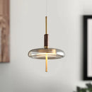 nordic loft glass pendant lamp industrial loft lamp glass cylinder lamp 
