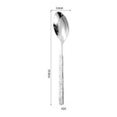 304 Rock Pattern Stainless Steel Western Tableware Golden Steak Knife, Fork, Spoon, Dessert Fork, Coffee Spoon, Hotel Restaurant Set-Letifly Lights and Decor