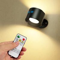 MagnoGlow LED Wall Lamp – Rechargeable, Detachable, Stick-On & Remote-Controlled-Letifly Lights and Decor