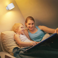 MagnoGlow LED Wall Lamp – Rechargeable, Detachable, Stick-On & Remote-Controlled-Letifly Lights and Decor