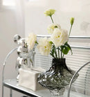 Luxury Nordic Minimalist Style Frosting Glass Vase Classic Home Living Room Decoration Stand For Flowers Decorative Vases Modern-Letifly Lights and Decor
