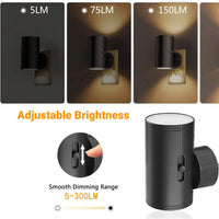 MagnoGlow Plug-In LED Night Light – Auto Sensor, Dimmable-Letifly Lights and Decor