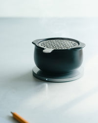 Jun Self-heating Diffuser Set - Inkstone Black-Letifly Lights and Decor