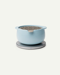 Jun Self-heating Diffuser Set - Moonmist Blue-Letifly Lights and Decor