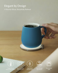 Ui Self-heating Mug Set - Deep Navy-Letifly Lights and Decor