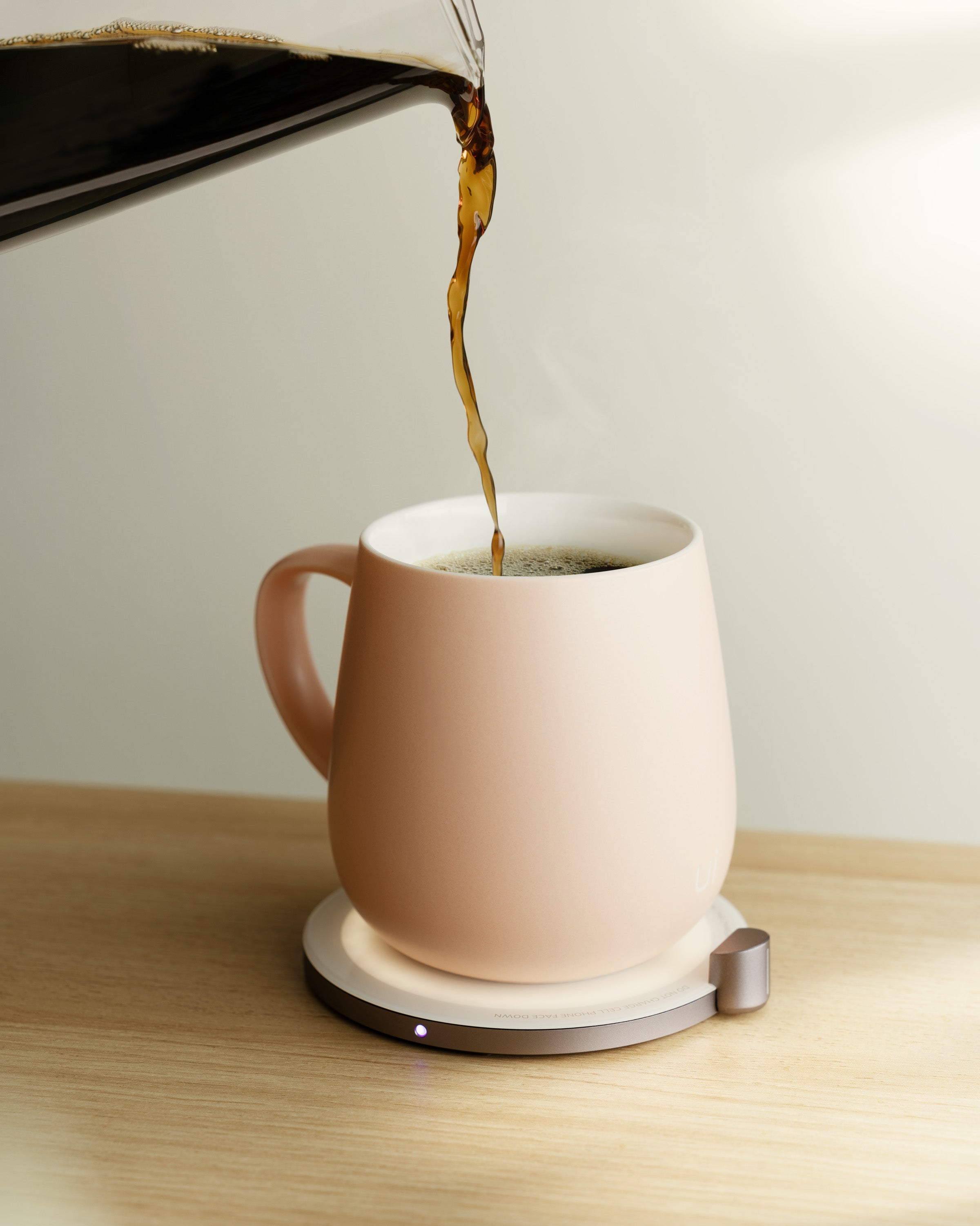Ui Self-heating Mug Set - Rosy Apricot