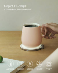 Ui Self-heating Mug Set - Rosy Apricot-Letifly Lights and Decor