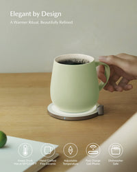 Ui Self-heating Mug Set - Verde Green-Letifly Lights and Decor