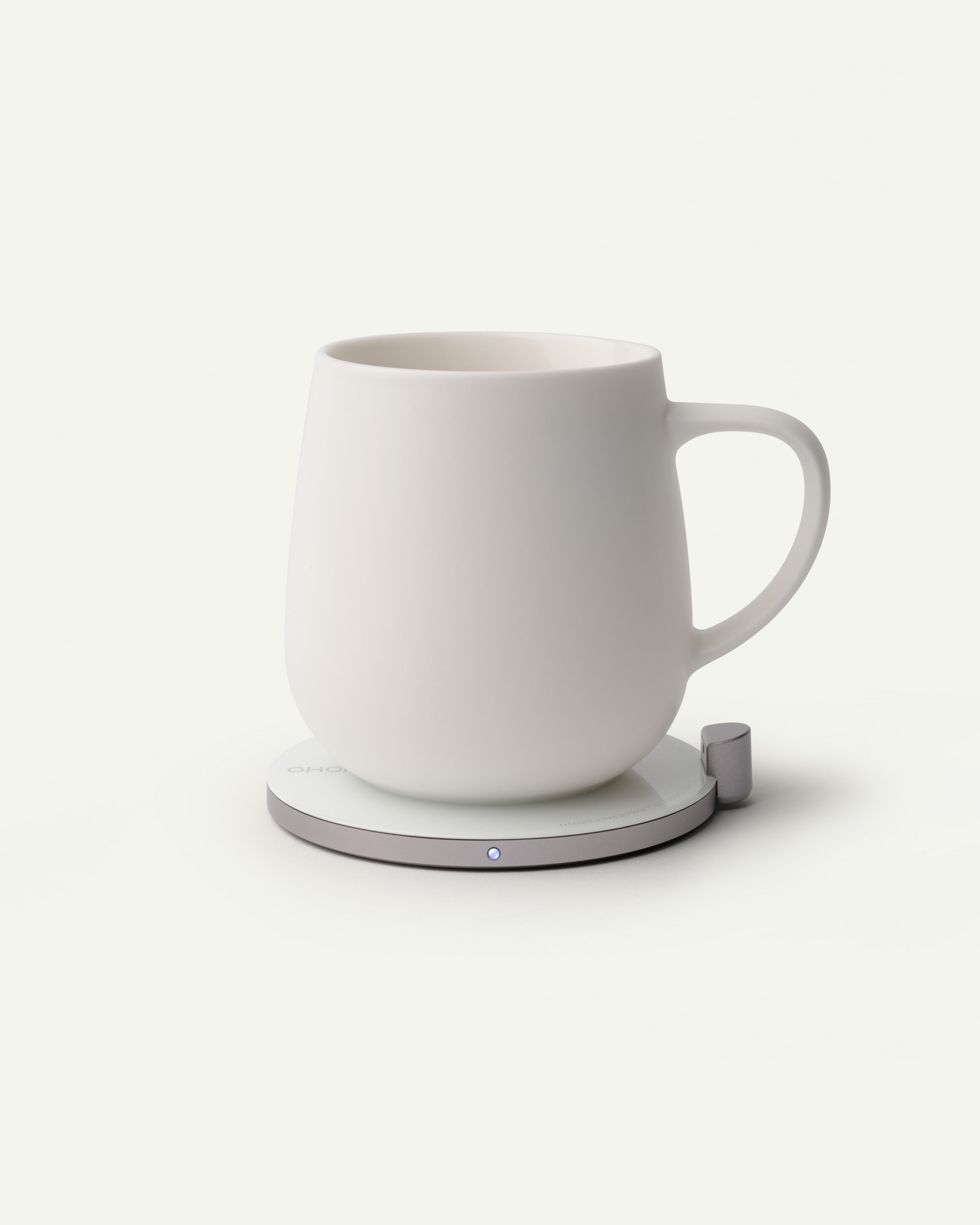 Ui Self-heating Mug Set - Jasmine White