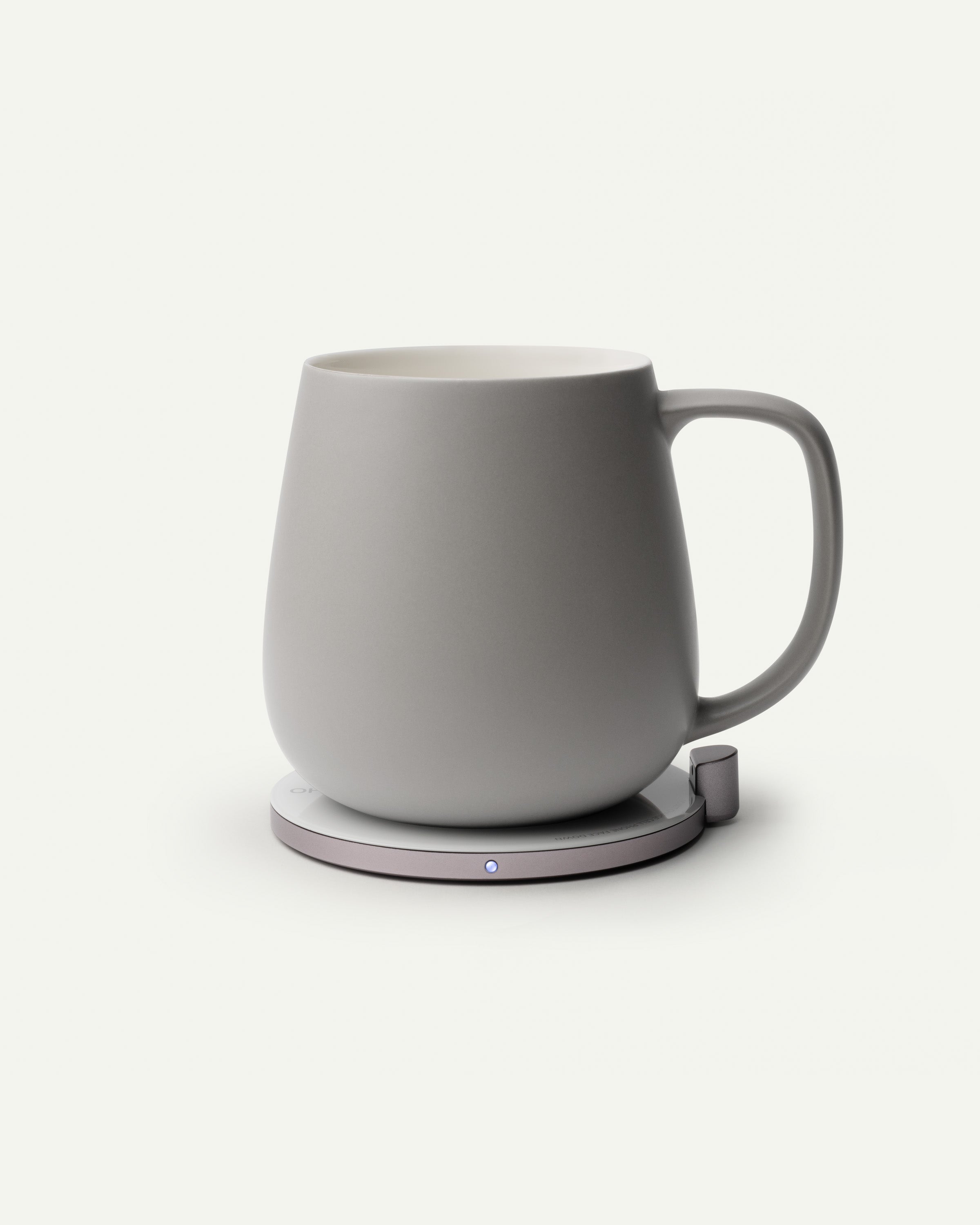 Ui+ Self-heating Mug Set - Soft Gray