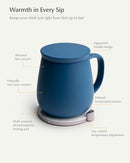 Ui+ Self-heating Mug Set - Deep Navy-Letifly Lights and Decor